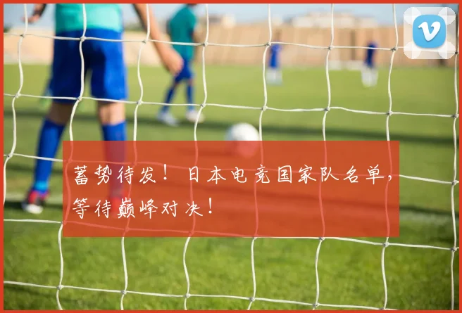 蓄势待发！日本电竞国家队名单，等待巅峰对决！