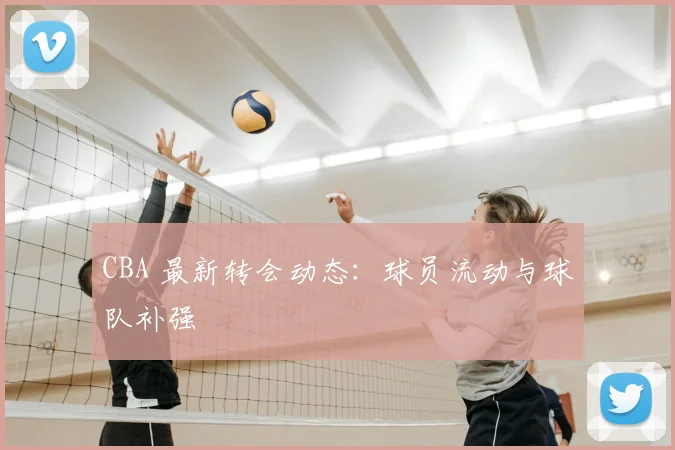 CBA 最新转会动态：球员流动与球队补强