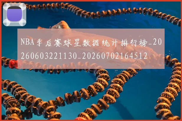 NBA季后赛球星数据统计排行榜_20260603221130_20260702164512